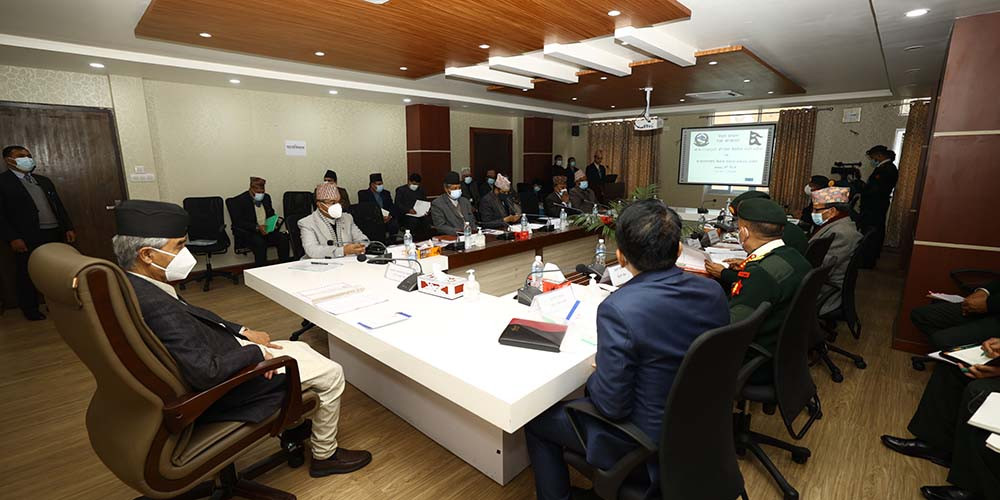 सुरक्षा सुशासन र विकासको पूर्वशर्त हो : प्रधानमन्त्री देउवा